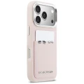 Etui Karl Lagerfeld Karl & Choupette Print & Pocket na iPhone 17 Pro - różowe