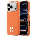 Etui Karl Lagerfeld Karl Head Logo MagSafe na iPhone 17 Pro - pomarańczowe