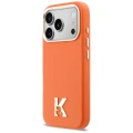 Etui Karl Lagerfeld Karl Head Logo MagSafe na iPhone 17 Pro - pomarańczowe