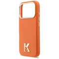 Etui Karl Lagerfeld Karl Head Logo MagSafe na iPhone 17 Pro - pomarańczowe