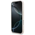 Etui Guess 4G Script MagSafe na iPhone 17 Pro - różowe