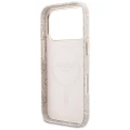 Etui Guess 4G Script MagSafe na iPhone 17 Pro - różowe