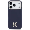 Etui Karl Lagerfeld Karl Head Logo MagSafe na iPhone 17 Pro - niebieskie