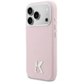 Etui Karl Lagerfeld Karl Head Logo MagSafe na iPhone 17 Pro - różowe