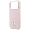 Etui Karl Lagerfeld Karl Head Logo MagSafe na iPhone 17 Pro - różowe