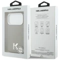 Etui Karl Lagerfeld Karl Head Logo MagSafe na iPhone 17 Pro - szare