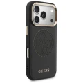Etui Guess Perforated 4G MagSafe na iPhone 17 Pro - czarne