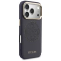 Etui Guess Perforated 4G MagSafe na iPhone 17 Pro - niebieskie