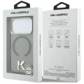 Etui Karl Lagerfeld IML K Head Logo MagSafe na iPhone 17 Pro - czarne
