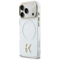 Etui Karl Lagerfeld IML K Head Logo MagSafe na iPhone 17 Pro - przezroczyste