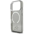Etui Karl Lagerfeld IML KL Script Logo MagSafe na iPhone 17 Pro - czarne