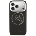 Etui Karl Lagerfeld K Head Point Logo MagSafe na iPhone 17 Pro - czarne
