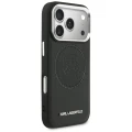 Etui Karl Lagerfeld K Head Point Logo MagSafe na iPhone 17 Pro - czarne