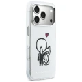 Etui Karl Lagerfeld Karl & Choupette Back MagSafe na iPhone 17 Pro - przezroczyste