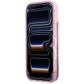 Etui Karl Lagerfeld Liquid Glitter Karl Script Logo MagSafe na iPhone 17 Pro - różowe
