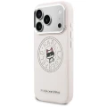 Etui Karl Lagerfeld Point & Choupette Sketch MagSafe na iPhone 17 Pro - różowe