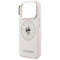 Etui Karl Lagerfeld Point & Choupette Sketch MagSafe na iPhone 17 Pro - różowe