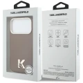 Etui Karl Lagerfeld Karl Head Logo MagSafe do iPhone 17 Pro - brązowe