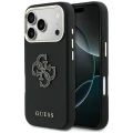Etui Guess FW Resin Logo na iPhone 17 Pro Max - czarne