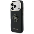 Etui Guess FW Resin Logo na iPhone 17 Pro Max - czarne