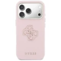 Etui Guess FW Resin Logo na iPhone 17 Pro Max - różowe