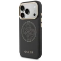 Etui Guess Perforated 4G MagSafe na iPhone 17 Pro Max - czarne