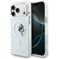 Etui Karl Lagerfeld IML Peekaboo MagSafe na iPhone 17 Pro Max - przezroczyste