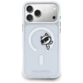 Etui Karl Lagerfeld IML Peekaboo MagSafe na iPhone 17 Pro Max - przezroczyste