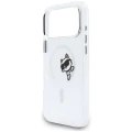 Etui Karl Lagerfeld IML Peekaboo MagSafe na iPhone 17 Pro Max - przezroczyste