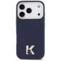 Etui Karl Lagerfeld Karl Head Logo MagSafe na iPhone 17 Pro Max - niebieskie