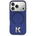 Etui Karl Lagerfeld IML K Head Logo MagSafe na iPhone 17 Pro Max - niebieskie