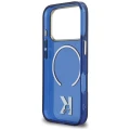 Etui Karl Lagerfeld IML K Head Logo MagSafe na iPhone 17 Pro Max - niebieskie