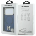 Etui Karl Lagerfeld IML K Head Logo MagSafe na iPhone 17 Pro Max - niebieskie