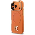 Etui Karl Lagerfeld IML K Head Logo MagSafe na iPhone 17 Pro Max - pomarańczowe