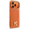 Etui Karl Lagerfeld IML K Head Logo MagSafe na iPhone 17 Pro Max - pomarańczowe