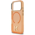 Etui Karl Lagerfeld IML K Head Logo MagSafe na iPhone 17 Pro Max - pomarańczowe