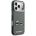 Etui Karl Lagerfeld IML Karl & Choupette Peekaboo Logo MagSafe na iPhone 17 Pro Max - czarne