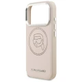 Etui Karl Lagerfeld K Head Point Logo MagSafe na iPhone 17 Pro Max - różowe