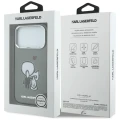 Etui Karl Lagerfeld Karl & Choupette Back MagSafe na iPhone 17 Pro Max - czarne