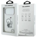 Etui Karl Lagerfeld Karl & Choupette Back MagSafe na iPhone 17 Pro Max - przezroczyste