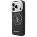 Etui Karl Lagerfeld Point & Choupette Sketch MagSafe na iPhone 17 Pro Max - czarne