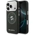 Etui Karl Lagerfeld Point & Karl Sketch MagSafe na iPhone 17 Pro Max - czarne
