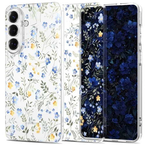 Etui Tech-Protect FlexAir na Samsung Galaxy S26 - kolorowe kwiaty