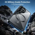 Etui Tech-Protect MagFlex na Samsung Galaxy S26 Ultra - przezroczysto-czarne