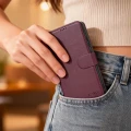 Etui Tech-Protect Wallet na Samsung Galaxy S26 - bordowe