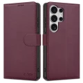 Etui Tech-Protect Wallet na Samsung Galaxy S26 Ultra - bordowe