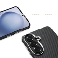 Etui Tech-Protect Ion Carbon MagSafe na Samsung Galaxy S26 - czarno-srebrne