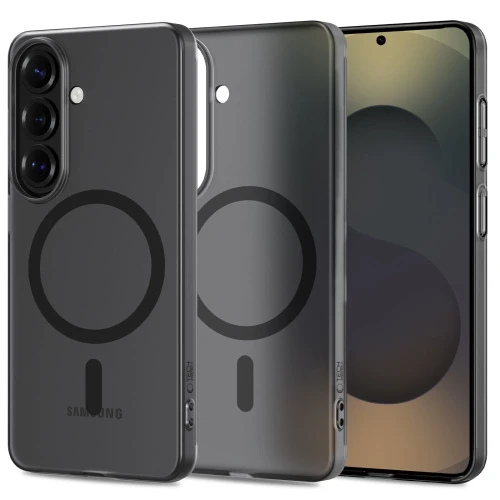 Etui Tech-Protect MagSlim MagSafe na Samsung Galaxy S26 - czarno-matowe