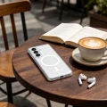Etui Tech-Protect MagSlim MagSafe na Samsung Galaxy S26 - przezroczysto-matowe
