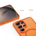 Etui Tech-Protect Magmat MagSafe na Samsung Galaxy S26 Ultra - pomarańczowo-matowe